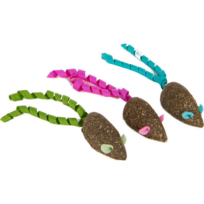 Smartykat Magic Mice Catnip And Ribbon Cat Toys