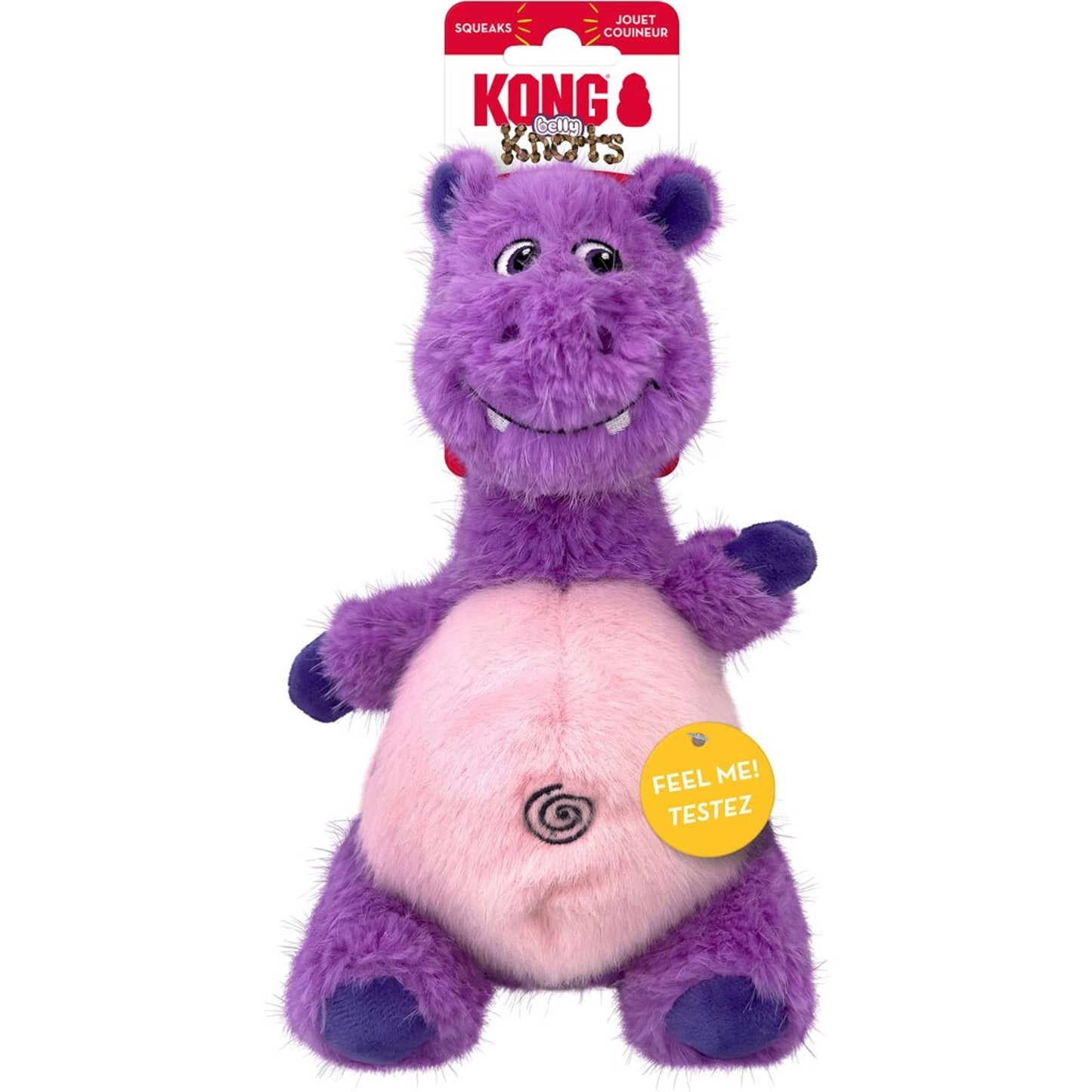 Kong Knots Belly Hippo