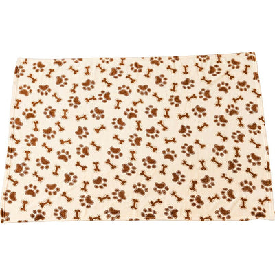 Spot Snuggler Bones/Paws Blanket