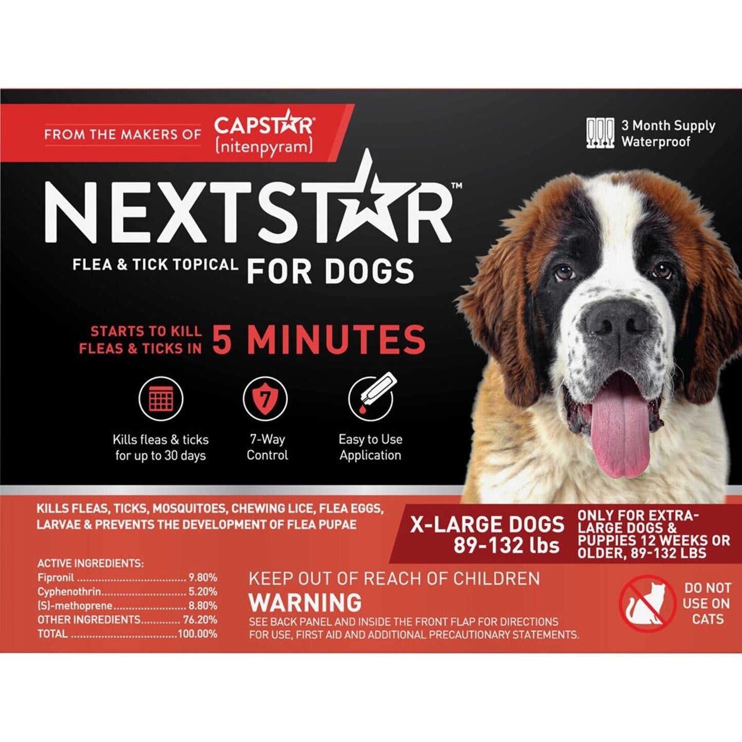 Nextstar Flea & Tick Topical For Dogs