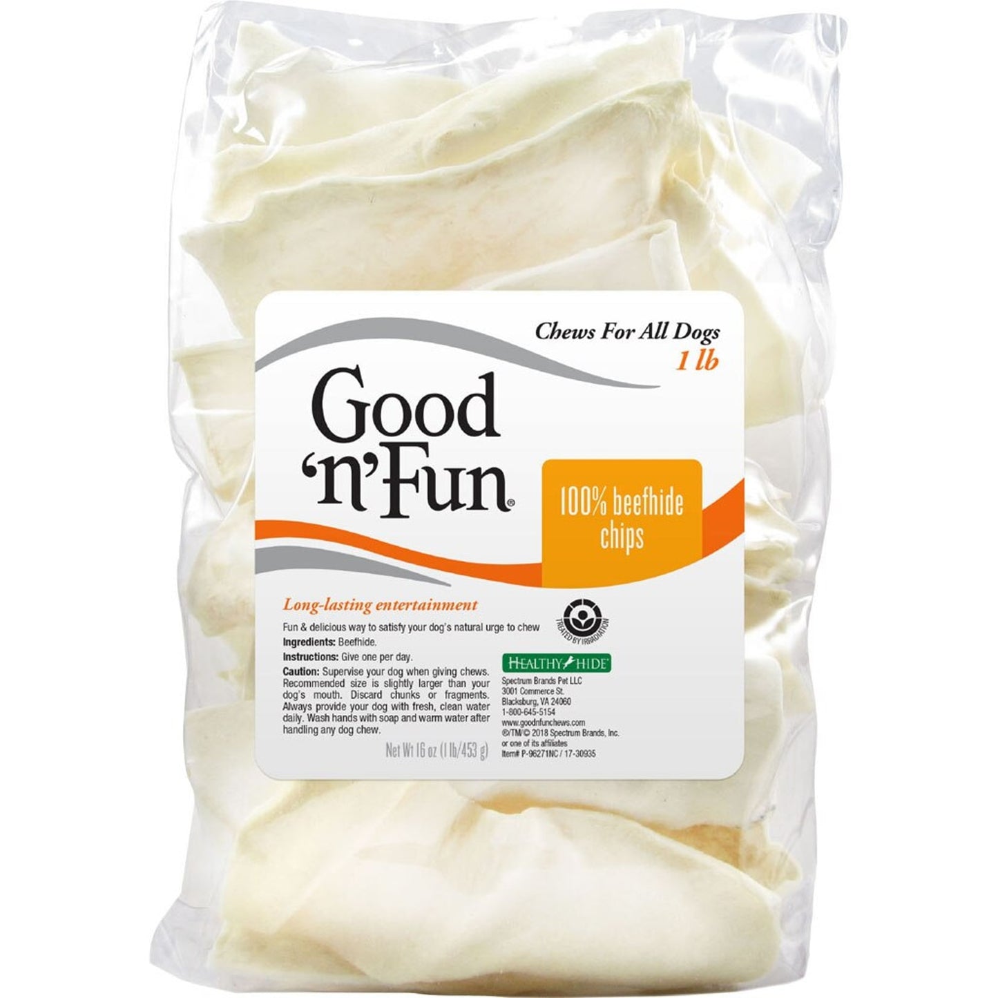Good 'N' Fun Beefhide Chips