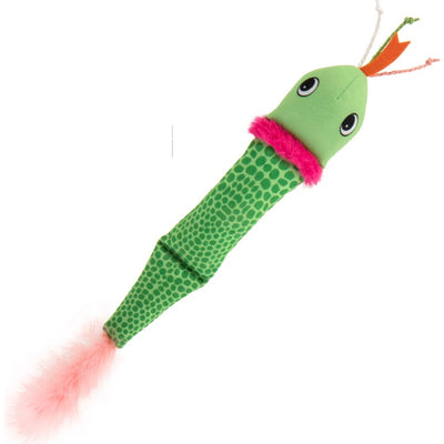 Smartykat Crinkle Creeper Catnip Kicker Cat Toy