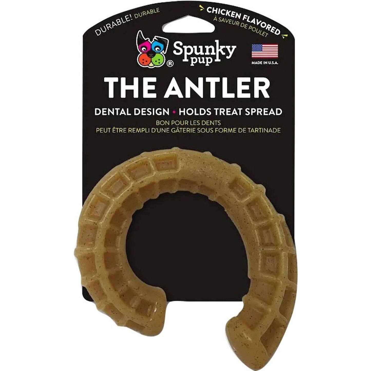 Spunkypup The Antler Nylon Chew Toy Ram