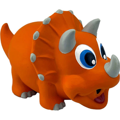 Naturflex Triceratop Latex Dog Toy