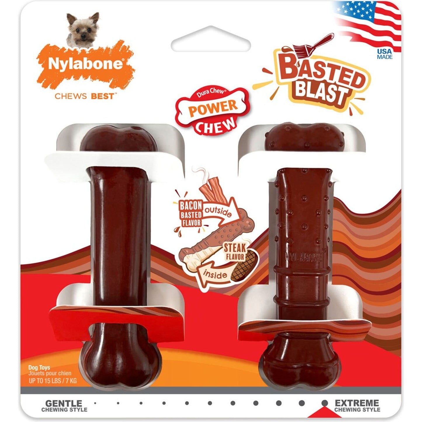 Nylabone Power Chew Basted Blast