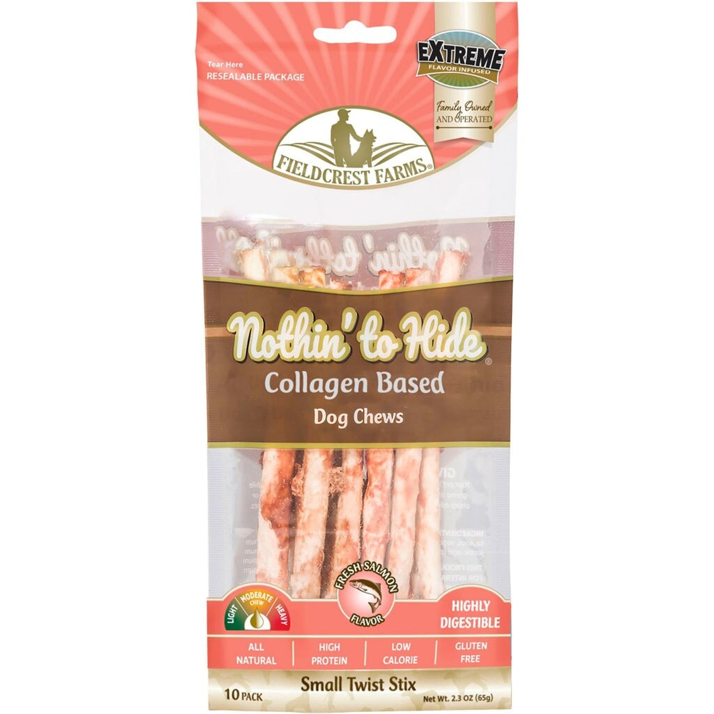 Nothin' To Hide Rawhide Alternative Twist Stix