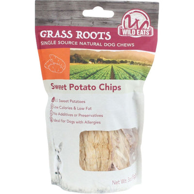 Wild Eats Sweet Potato Chips Dog Chews