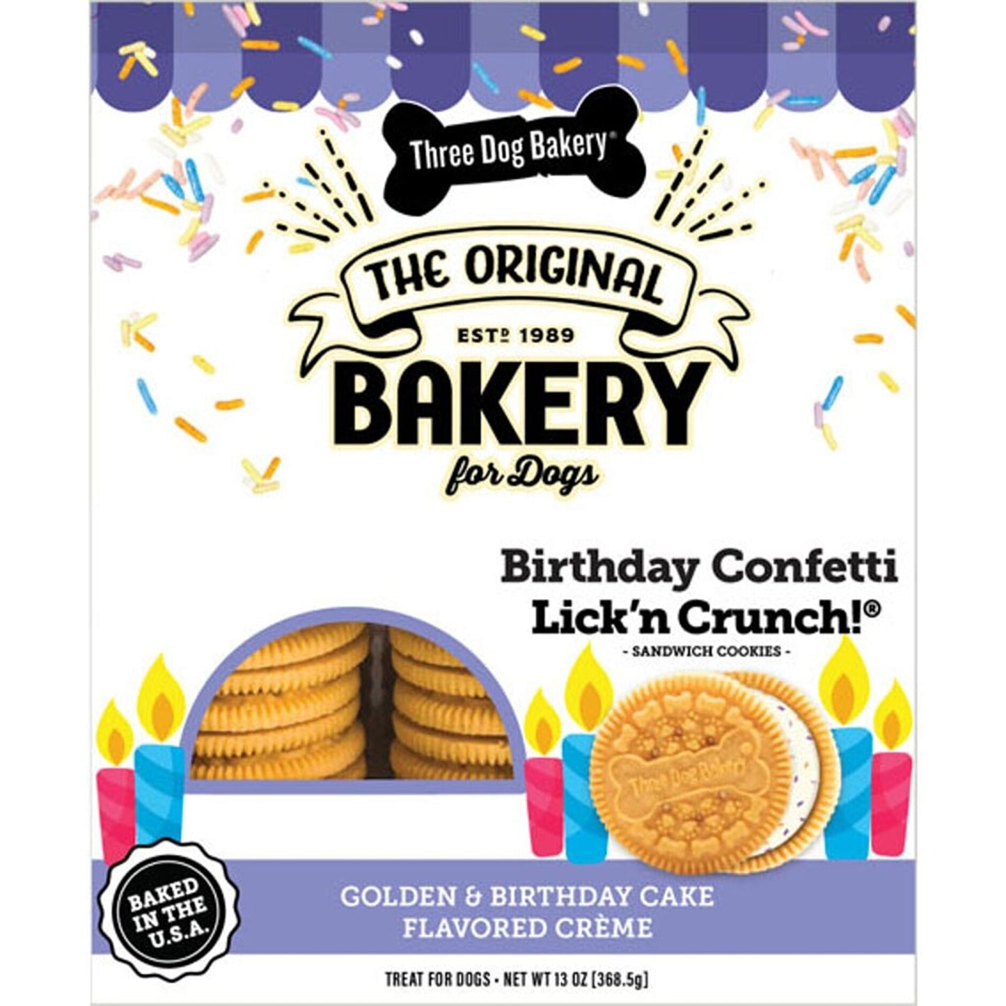 Lick 'N Crunch Sandwich Cookies