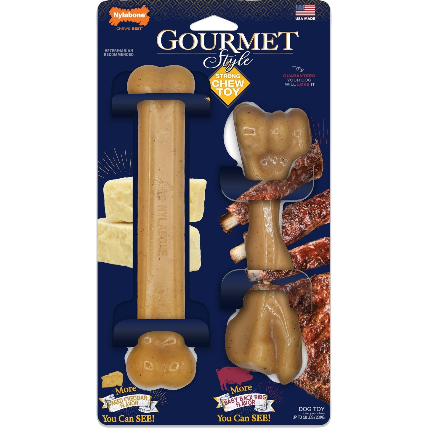 Nylabone Gourmet Style Strong Chew Femur And Ribs