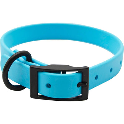 Zeta Biothane Dog Collar W/ Blk Hardware