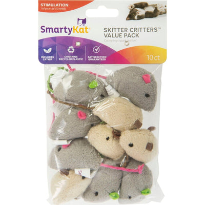 Smartykat Skitter Critters Value Pack Catnip Toys