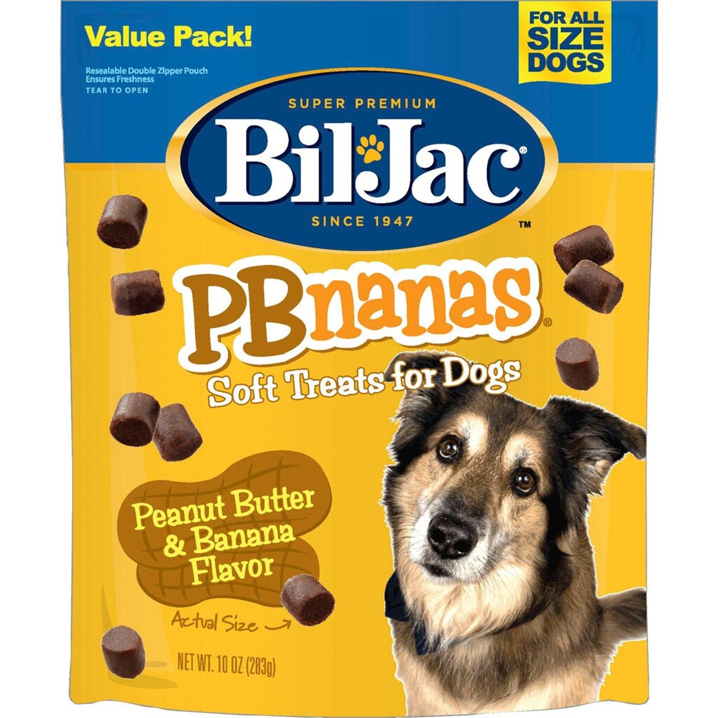 Bil-Jac Pbnanas Soft Dog Treats