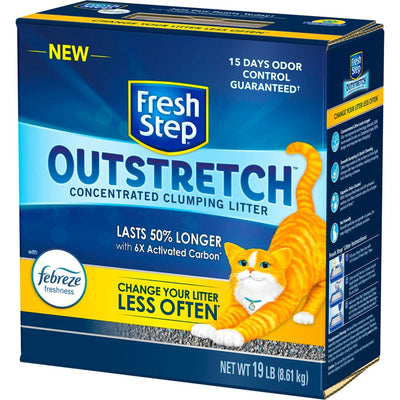 Fresh Step Outstretch Clumping Litter W/Febreze