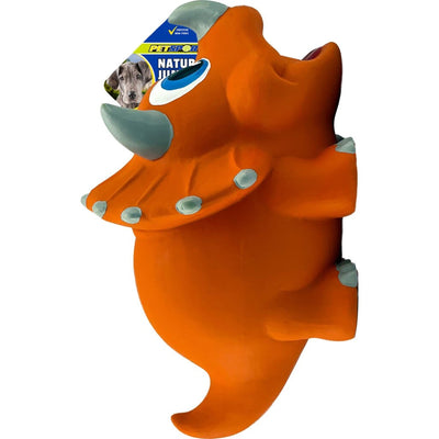 Naturflex Triceratops Latex Dog Toy