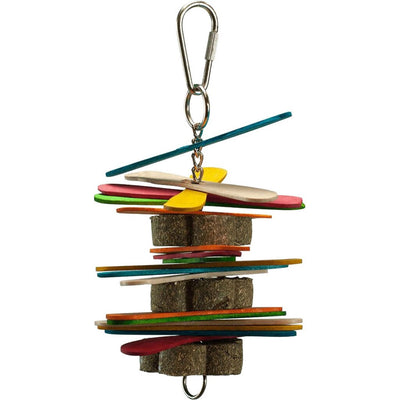 Nibbles Timothy Chew W/Colorful Popsicle Sticks