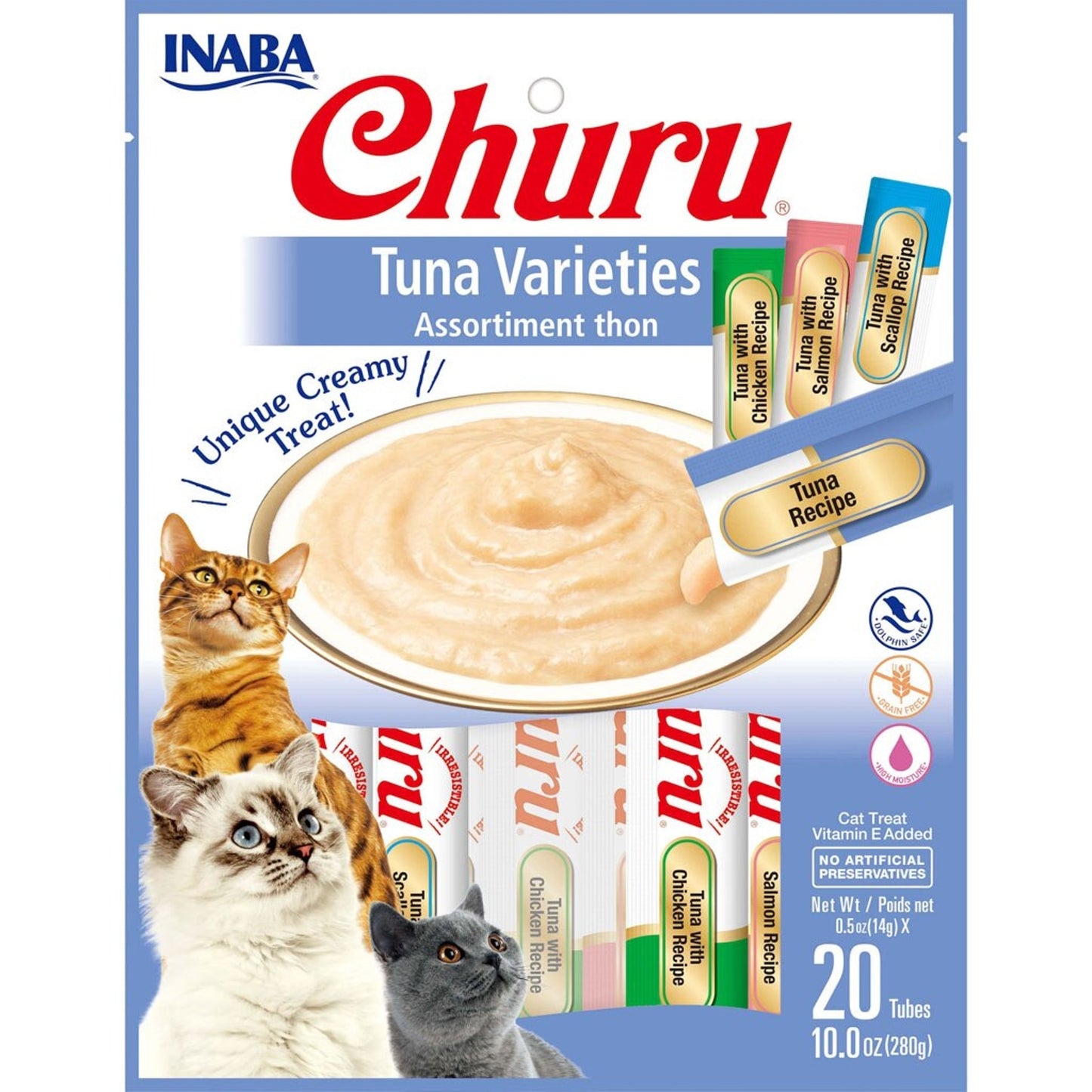 Inaba Churu Puree Cat Treats Variety Pack