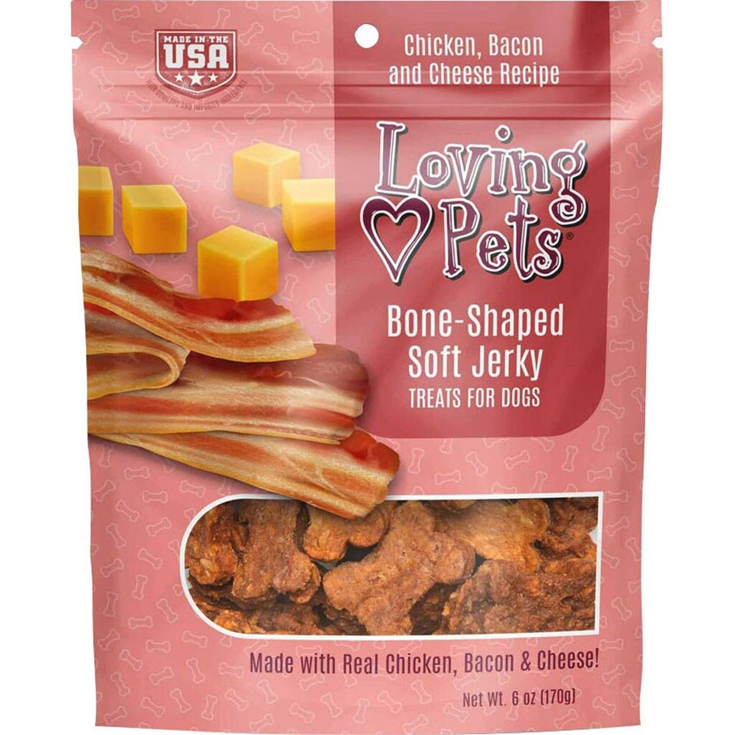 Loving Pets Soft Jerky Bones