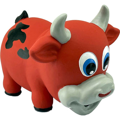 Naturflex Bull Latex Dog Toy
