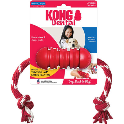 Kong Dental W/Rope