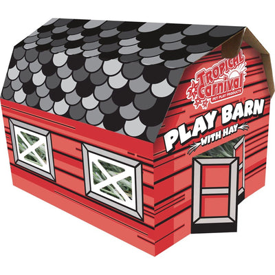 Tropical Carnival Play Barn W/Hay