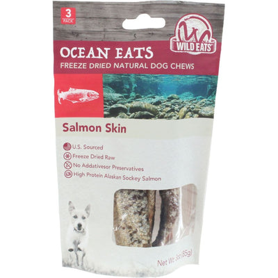 Wild Eats Salmon Cigars Dog Chews