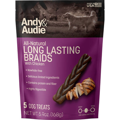 Andy & Audie Alternative Braid Chews For Dogs