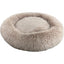Spot Sleep Zone Round Faux Fur Bed