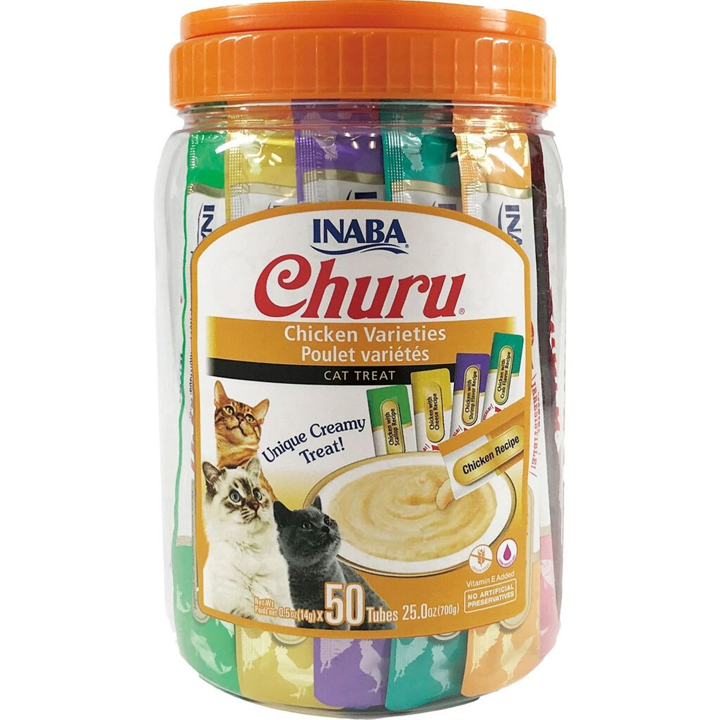 Inaba Churu Puree Cat Treats Variety Pack