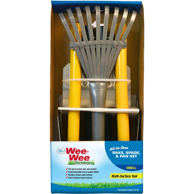 Wee-Wee All-In-One Rake Spade And Pan Set