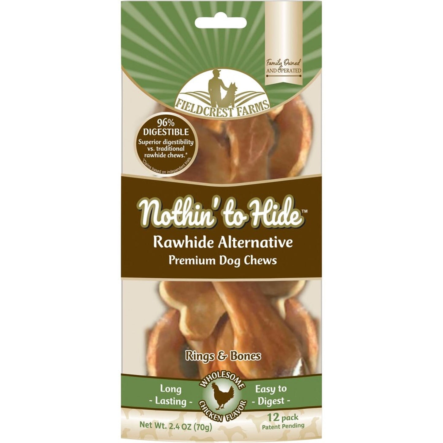 Nothin' To Hide Rawhide Alternative Rings & Bones