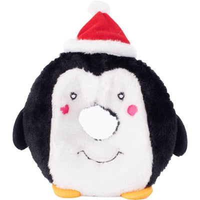 Zippypaws Holiday Donutz Buddies-Penguin Mass