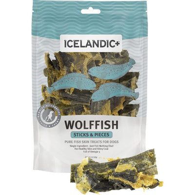 Icelandic+ Wolffish Skin Pieces