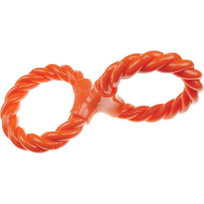 Infinity Tpr/Rope Double Ring Twist Tug Toy