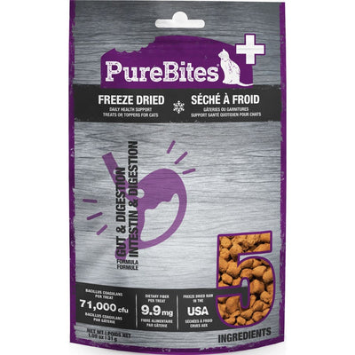 Purebites+ Freeze Dried Cat Gut & Digestion