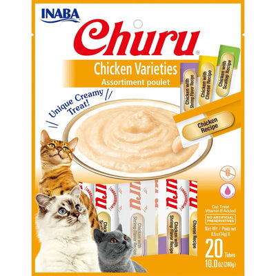 Inaba Churu Puree Cat Treats Variety Pack