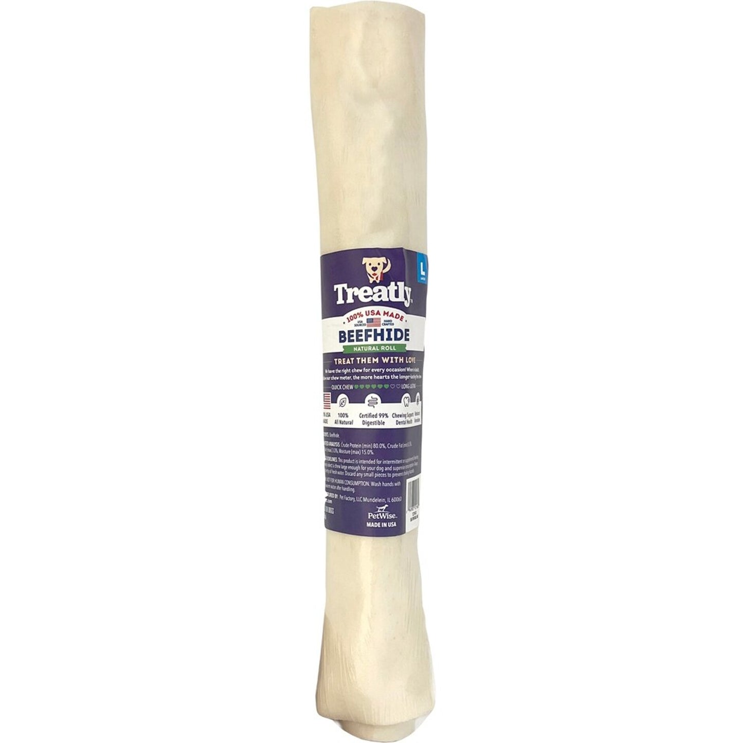 Treatly 100% Usa Beefhide Rolls Banded