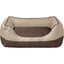 Sleep Zone 2 Tone Plush Bed
