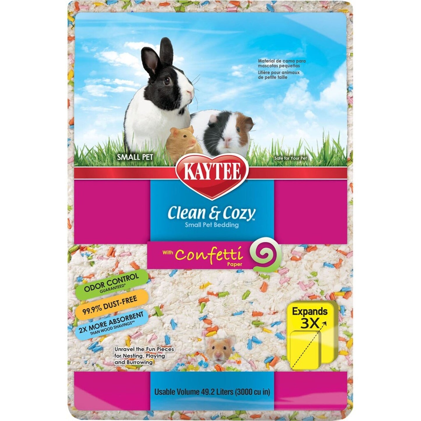 Clean & Cozy Small Pet Bedding