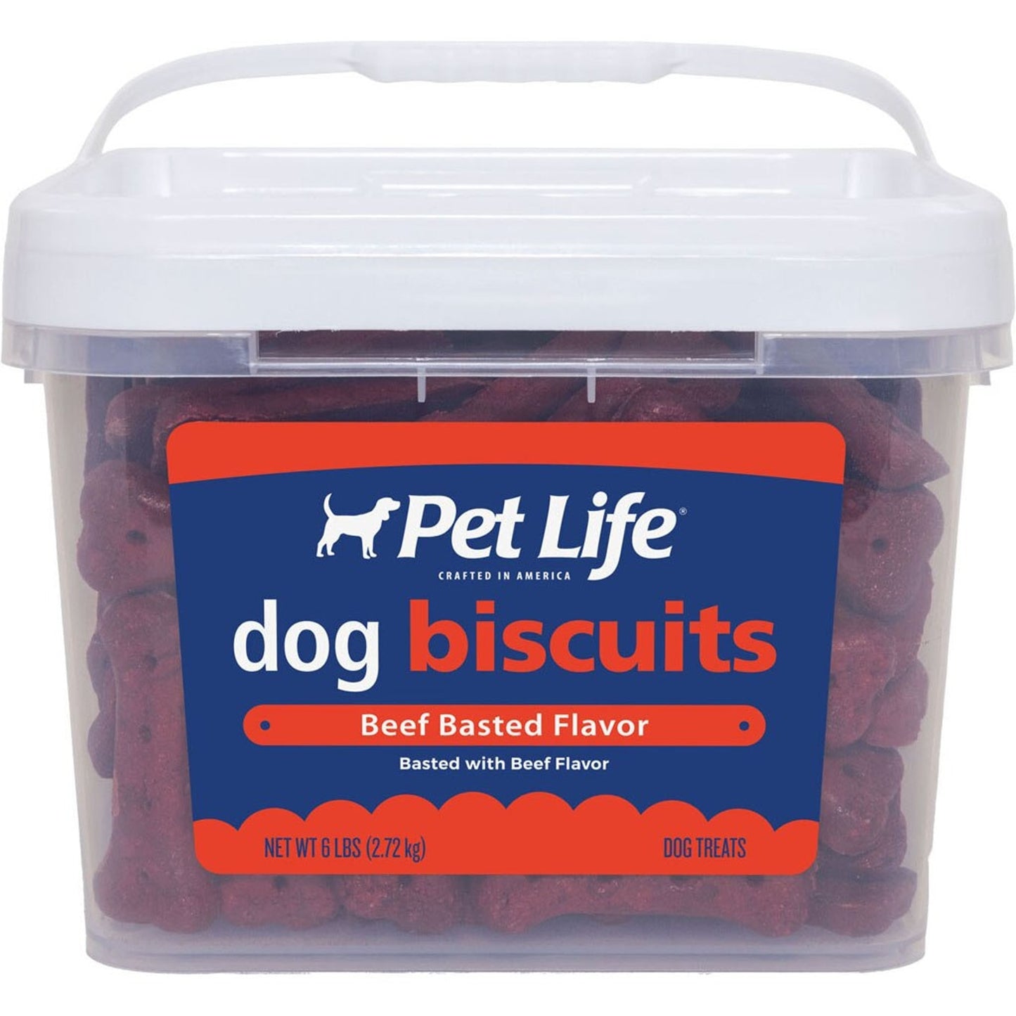 Pet Life Dog Biscuits Barrel