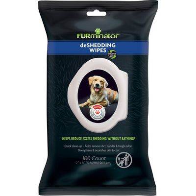 Furminator De-Shed Wipes Dog