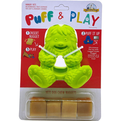 Yeti Pet Products Hangry Yeti Puff & Play Dog Toy