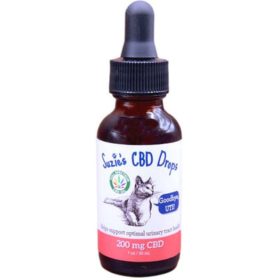 Suzie'S Cbd Goodbye Uti Drops For Cats