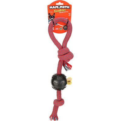 Mammoth Tirebiter Ball W/Extra Pull Tug
