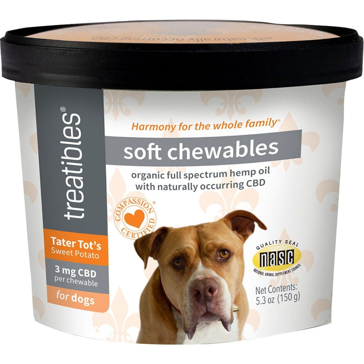 Treatibles Hemp Soft Chewables For Dogs