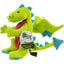 Godog Dragons Squeaky Plush Dog Toy