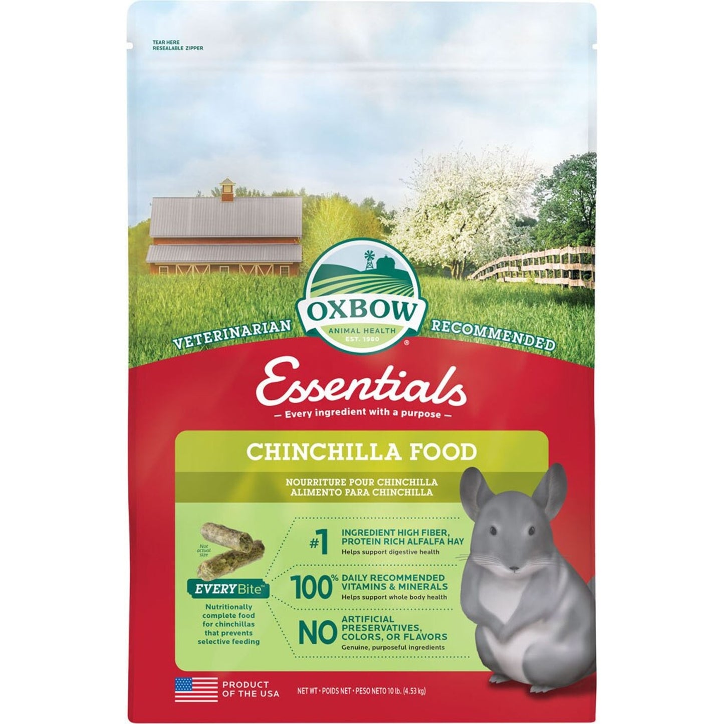 Essentials Chinchilla Food