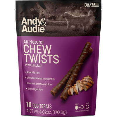 Andy & Audie Alternative Twist Chews For Dogs