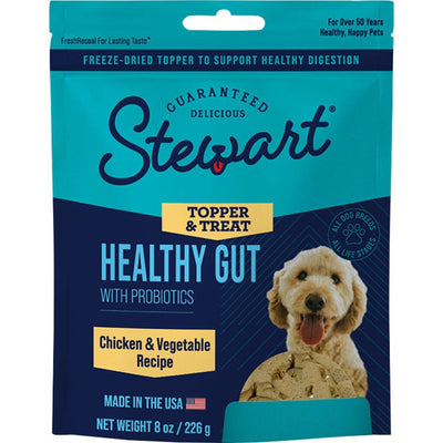 Stewart Freeze Dried Healthy Guts Dog Treats Pouch