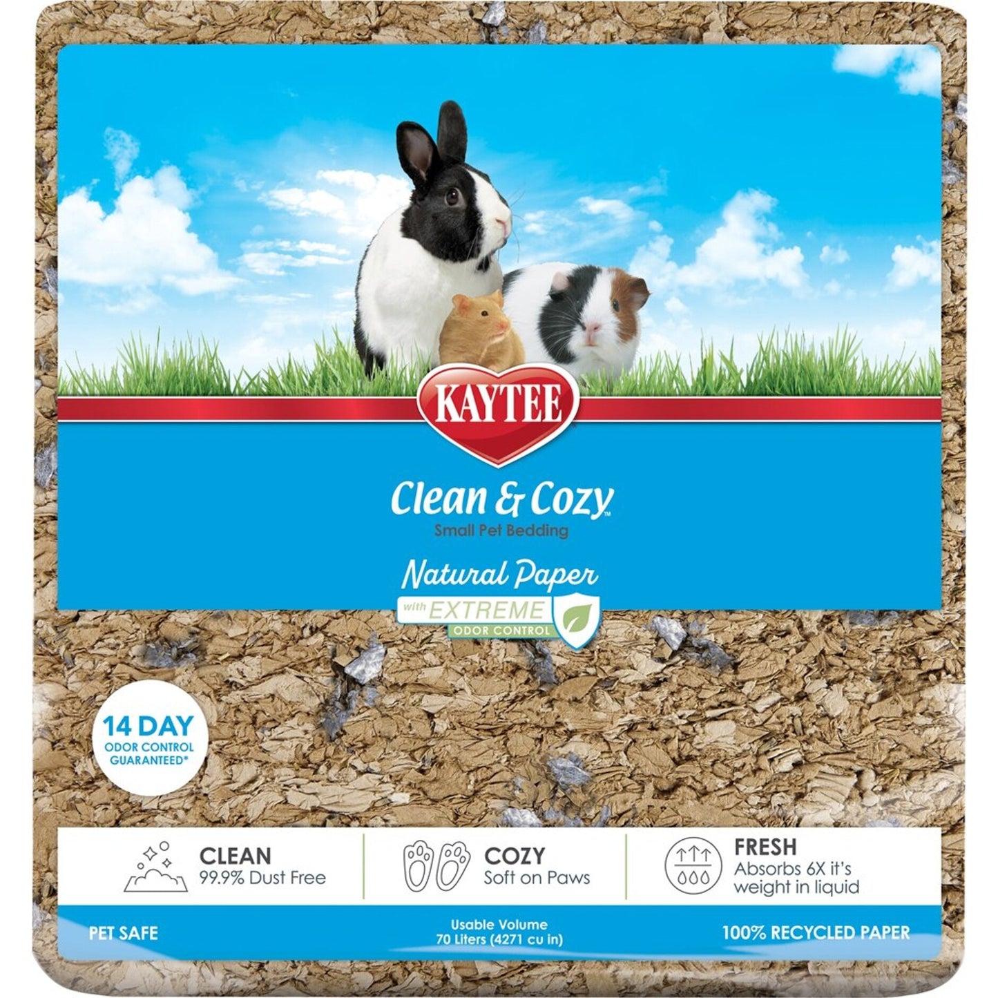 Clean & Cozy Extreme Odor Small Pet Bedding