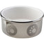 Spot Paw Print Titanium Dog Dish